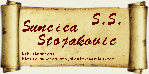 Sunčica Stojaković vizit kartica